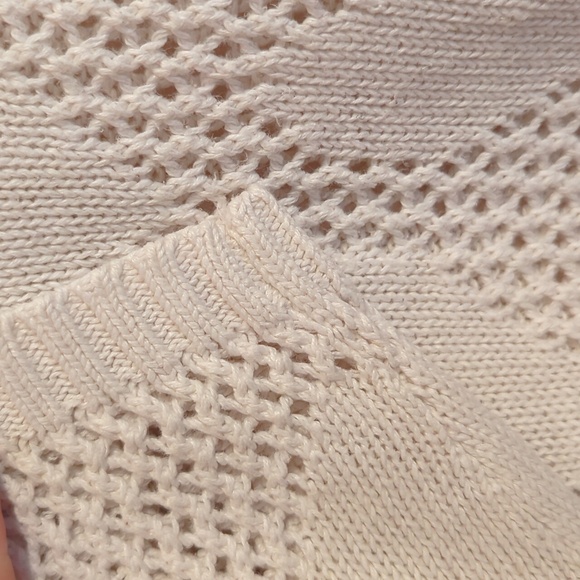 Christopher & Banks Women's Heart Pattern Sweater Size S - Picture 4 of 10